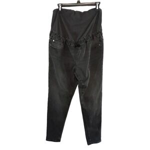 Urban Bliss NWT Women's Maternity Black Over Bump Elastic Waist Jeans Size 10